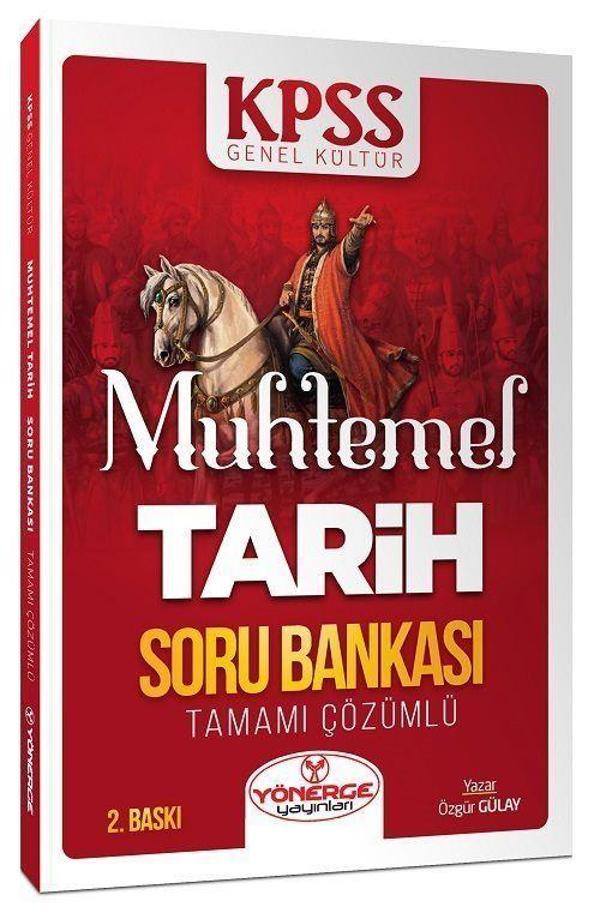 KPSS Tarih Tutturan Soru Bankası Tamamı Çözümlü - Yönerge Yayınları - Image 1