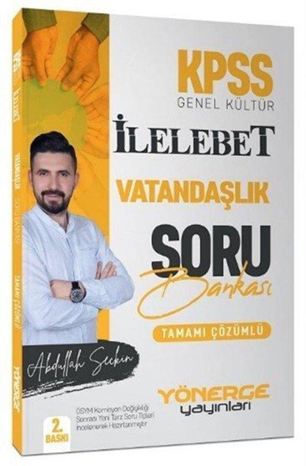 KPSS Vatandaşlık İlelebet Soru Bankası Çözümlü - Yönerge Yayınları - Image 1