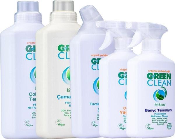 U Green Clean 5' Li Bitkisel Ev Temizlik Seti - Image 1