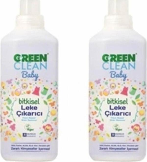 U Green Clean Baby Bitkisel Leke Çıkarıcı 2X1000 Ml - Image 1