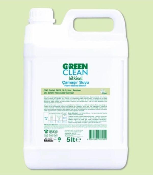 U Green Clean Bitkisel Çamaşır Suyu (5000 Ml) Depo-E - Image 1