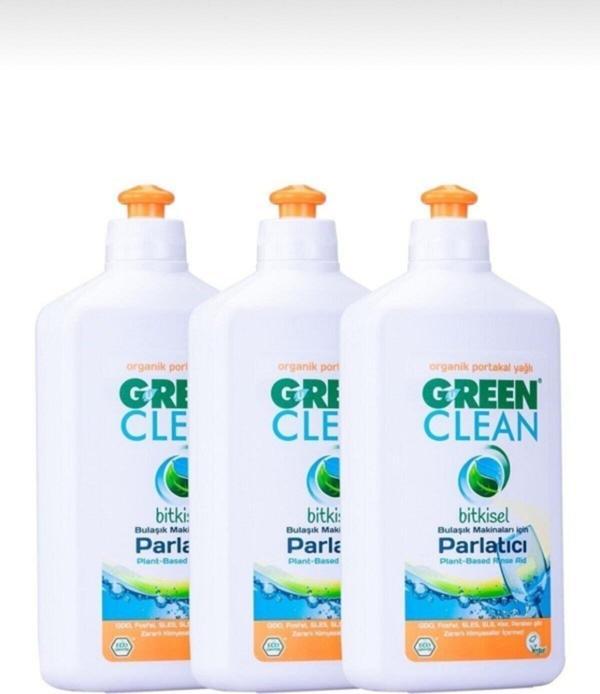 U Green Clean Bulaşık Makine Parlatıcı 500 Ml - 3 Lü - Image 1