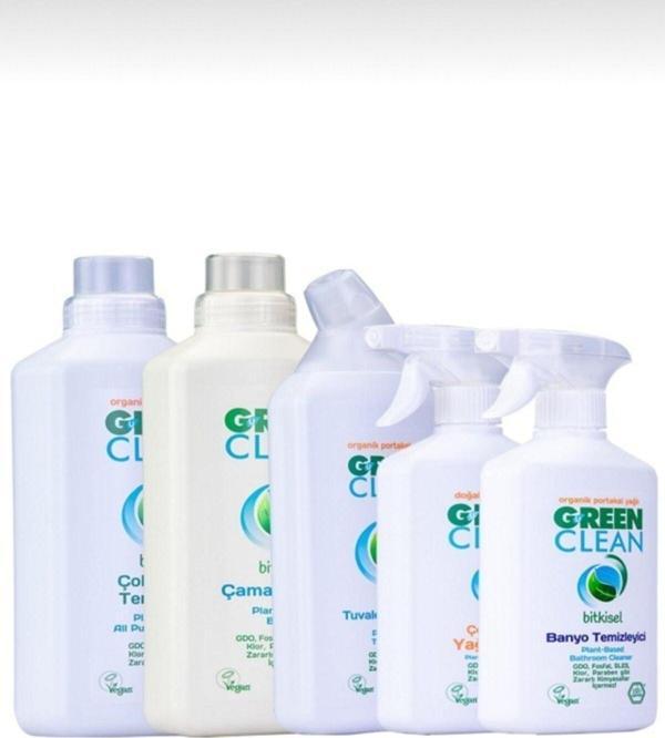 Green Clean Ev Temizlik Seti 5 Li Temizlik Seti - Image 1