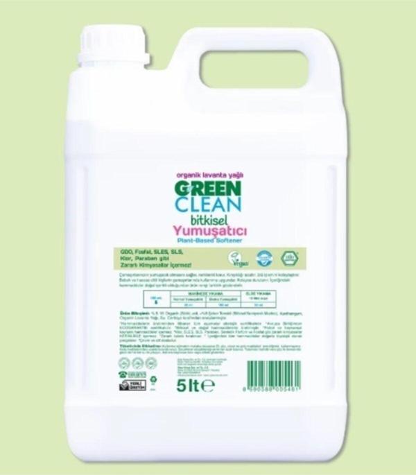 U Green Clean Organik Lavanta Yağlı Bitkisel Yumuşatıcı (5000 Ml) Depo-E - Image 1