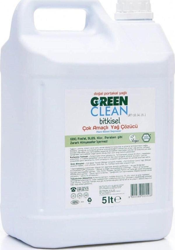 U Green Clean Organik Yağ Çözücü 5000 Ml - Image 1