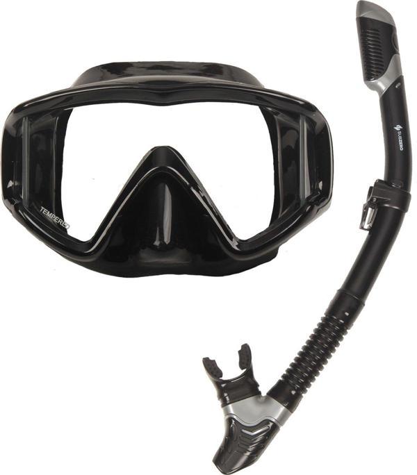Subzero Code Maske Şnorkel Set - Siyah - Image 1