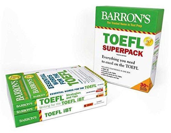 TOEFL iBT Superpack (Barron's Test Prep) - Peterson's Guides,U.S. - Image 1
