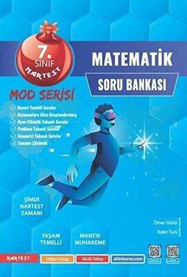 2023 7.Sınıf Matematik Soru Bankası - Nartest Yayınevi - Image 1