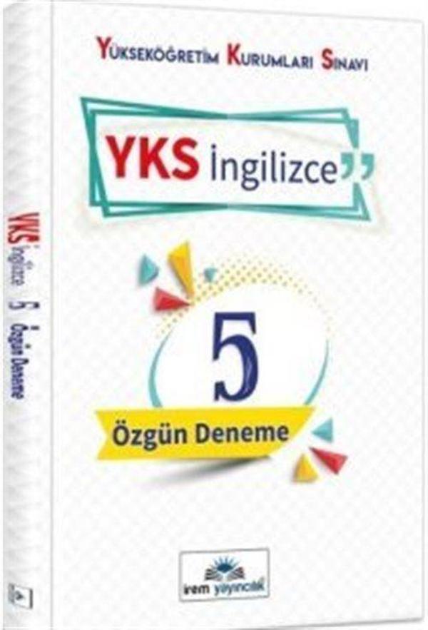 YKS Dil İngilizce 5 Özgün Deneme - İrem Yayıncılık - Image 1