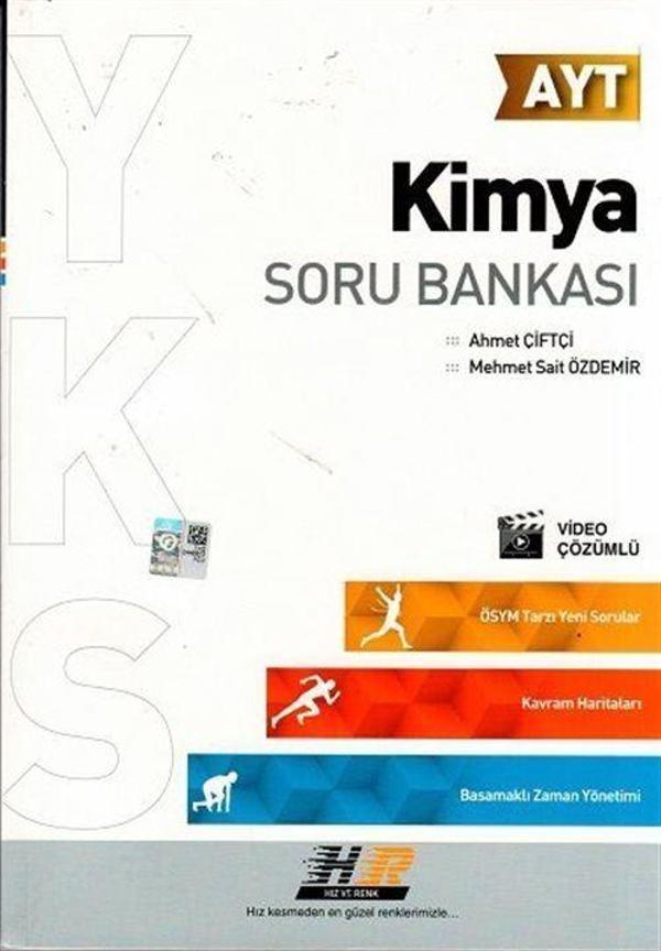 AYT Kimya Soru Bankası - Hız ve Renk Yayınları - Image 1