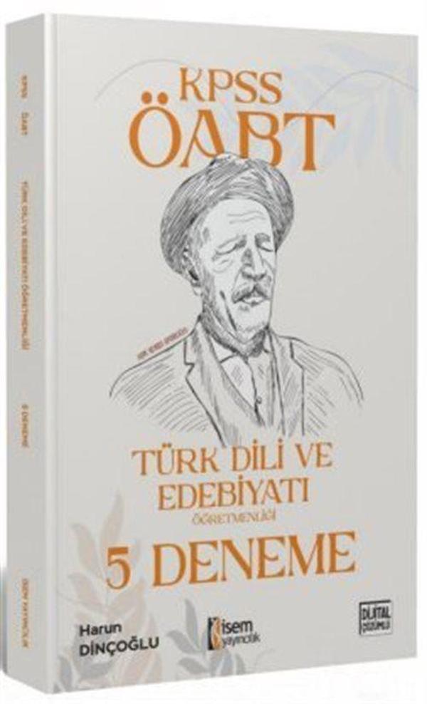 2023 KPSS ÖABT Türk Dili Ve Edebiyatı Öğretmenliği 5 Deneme - İsem Kitap - Image 1