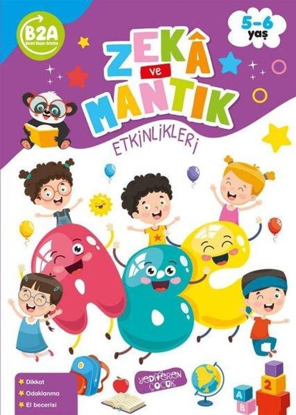 Zeka ve Mantık Etkinlikleri 5 - 6 Yaş - Yediveren Çocuk - Image 1