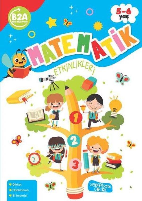 Matematik Etkinlikleri 5 - 6 Yaş - Yediveren Çocuk - Image 1