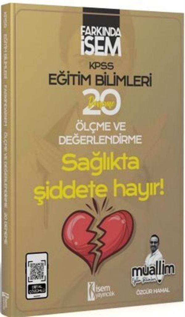 2024 Farkında İsem KPSS Muallim Eğitim Bilimleri Ölçme Ve Değerlendirme 20 Deneme - İsem Yayıncılık - Image 1