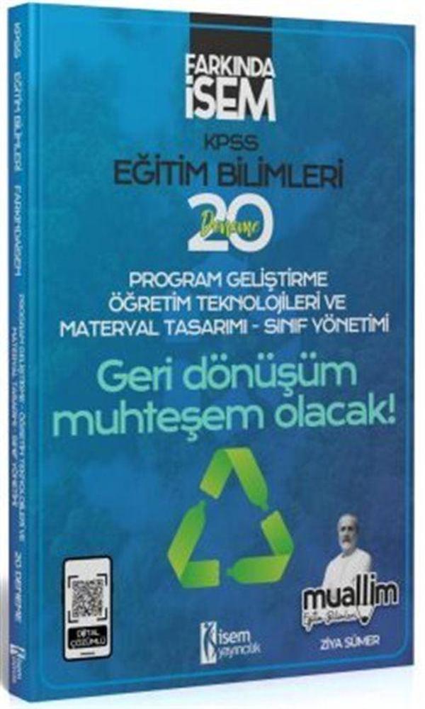 2024 Farkında İsem KPSS Muallim Eğitim Bilimleri Program Geliştirme Öğretim Teknolojileri Ve Materyal Tasarımı-Sınıf ... - İsem Yayıncılık - Image 1
