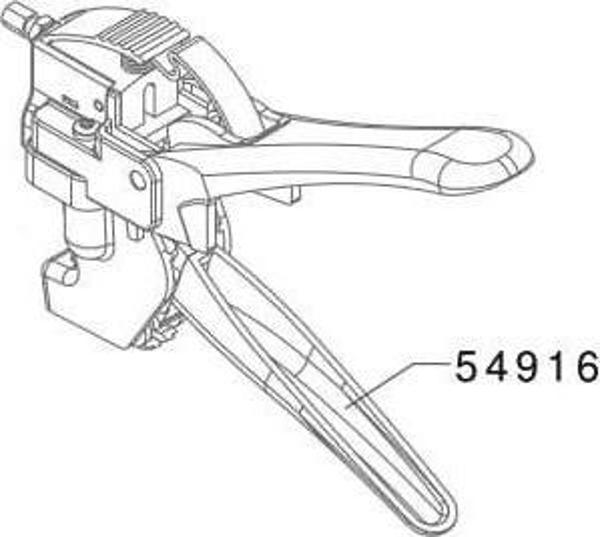 Grillo 3500-11500 Çapa Makinesi Komple Manet Kumanda Kolu - Image 1
