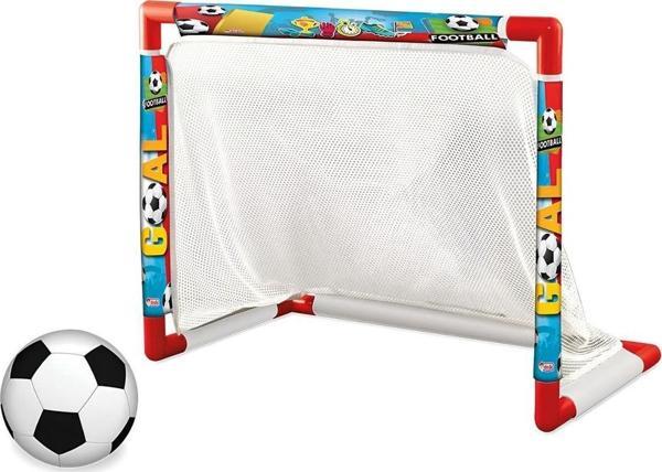 Welcomein Oyuncak Minyatür Futbol Kalesi ve Top Seti Portatif Oyuncak Kale - Image 1