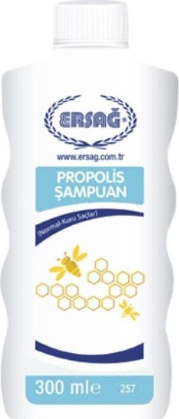Ersağ Aparatsız Propolis Şampuan (normal Ve Kuru Saçlar Için )300 Ml - Image 1