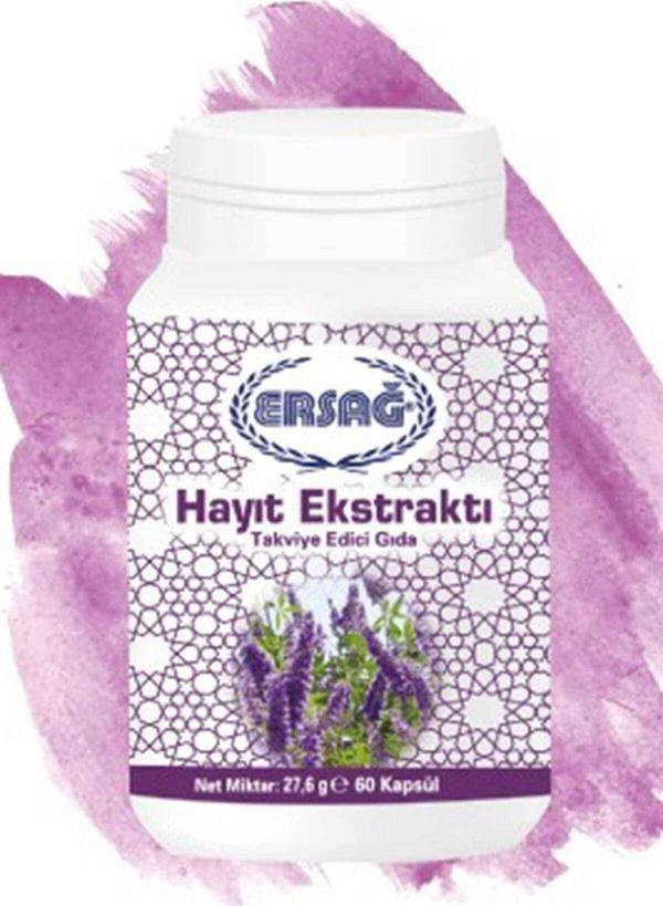 Ersağ Hayıt Ekstraktı 60 Kapsül - Image 1