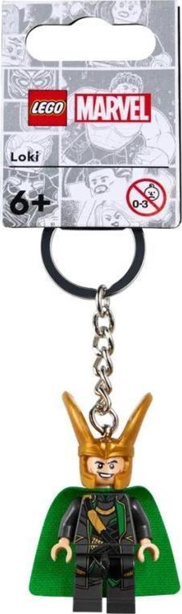 LEGO Super Heroes 854294 Loki Key Chain +6 Yaş (1 Parça) - Image 1