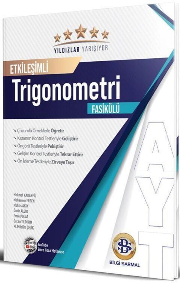 Bilgi Sarmal Yayınları AYT Trigonometri Yıldızlar Yarışıyor Etkileşimli Fasikülü - Bilgi Sarmal Yayınları - Image 1