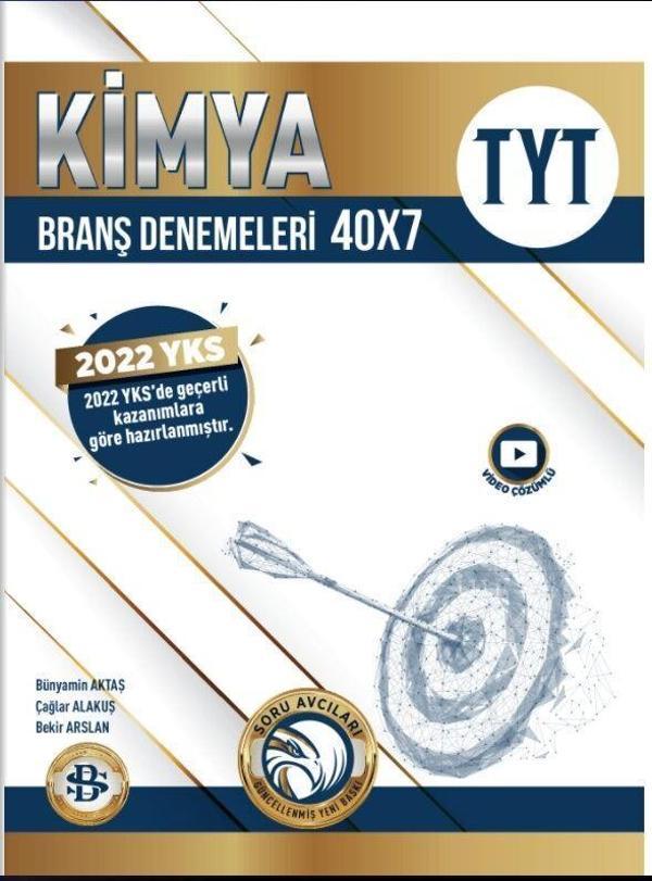 Bilgi Sarmal Yayınları TYT Kimya 40 x 7 Branş Denemeleri - Bilgi Sarmal Yayınları - Image 1