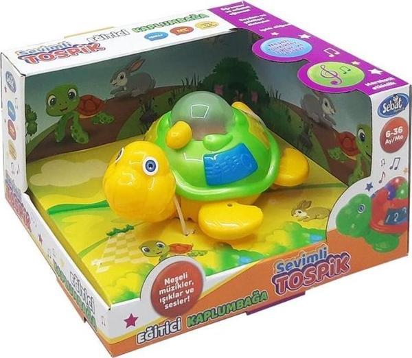 Sebat Oyuncak Sesli Işıklı Kaplumbağa SB 2044 - Image 1