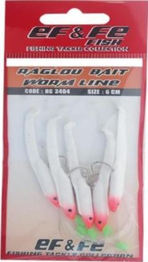 EFFE Raglu Bait Worm 6cm Kurt Çapari HG3404 - Image 1