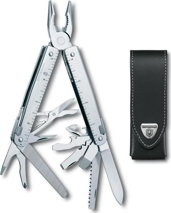 Victorinox SwissTool X Penseli Çakı 3.0327.L Deri Kılıflı - Image 1