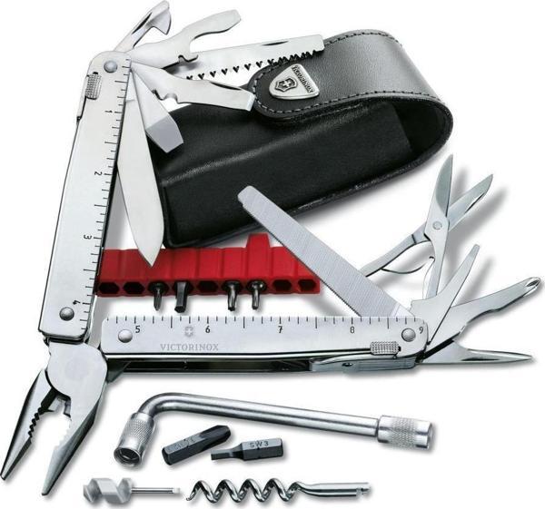 Victorinox SwissTool X Plus Penseli Çakı 3.0338.L Deri Kılıflı - Image 1