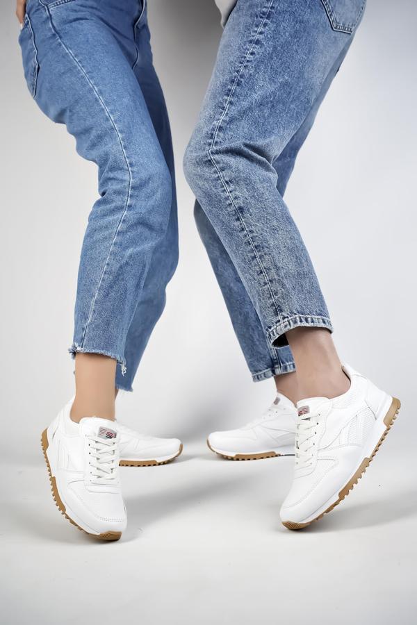 Muggo MGPARKER Unisex Günlük Garantili Yürüyüş Koşu Sneaker Spor Ayakkabı - Image 1