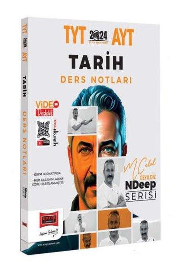 2024 TYT - AYT Tarih NDeep Serisi Video Ders Notları - Yargı Yayınları - Image 1
