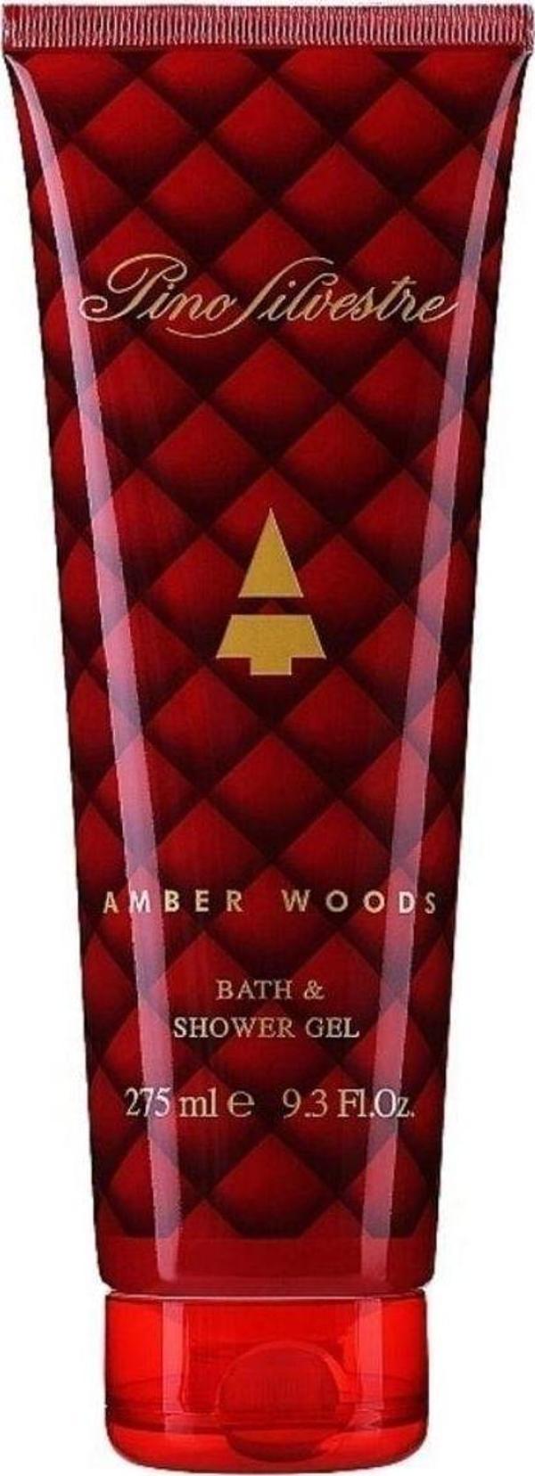Pino Silvestre Amber Woods Bath&shower Gel 275 Ml Duş Jeli - Image 1