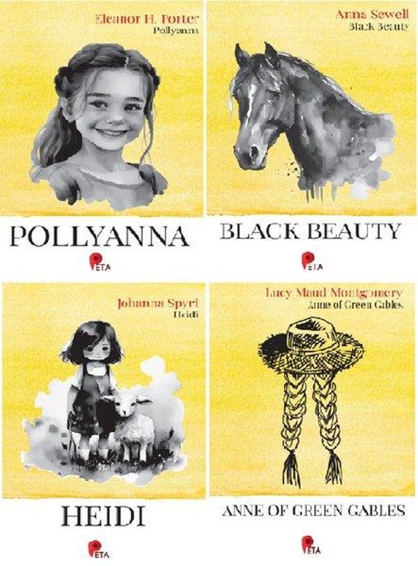İngilizce Klasikler Seti 1 - 4 Kitap Takım - Peta - Image 1