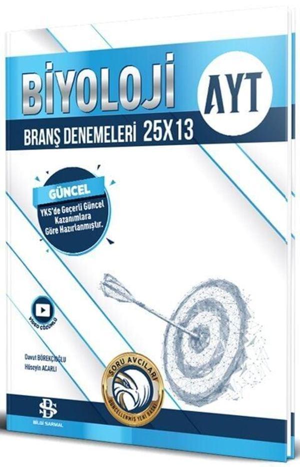 Bilgi Sarmal AYT Biyoloji 25 x 13 Denemeleri - Bilgi Sarmal Yayınları - Image 1