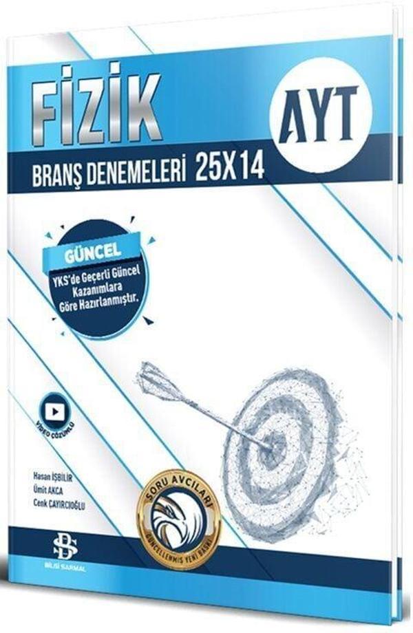 Bilgi Sarmal AYT Fizik 25 x 14 Branş Denemeleri - Bilgi Sarmal Yayınları - Image 1