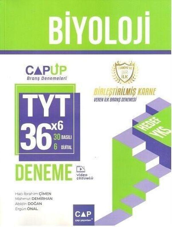 Çap Yayınları TYT Biyoloji 30 x 6 Up Deneme - Çap Yayınları - Image 1