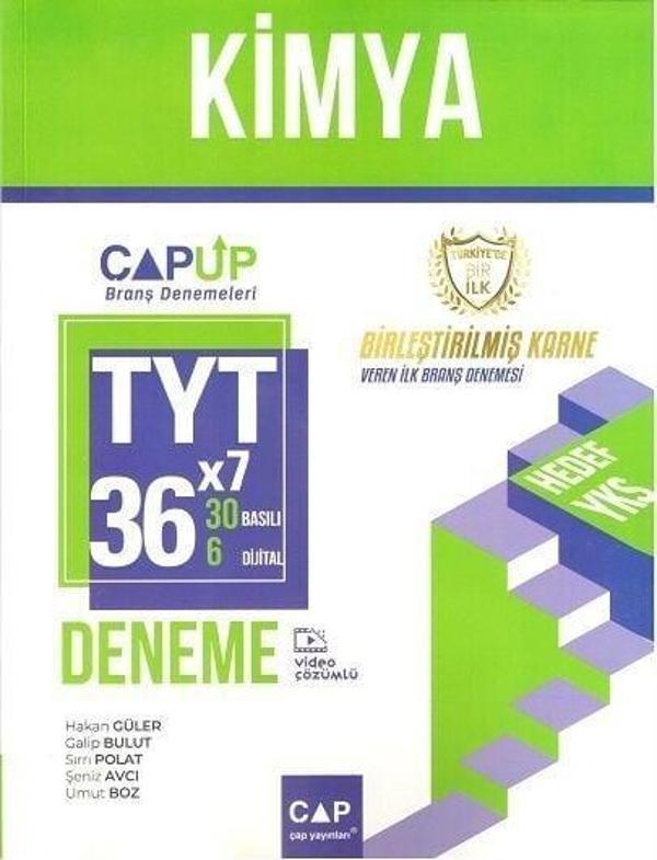 Çap Yayınları TYT Kimya 30 x 7 Up Deneme - Çap Yayınları - Image 1