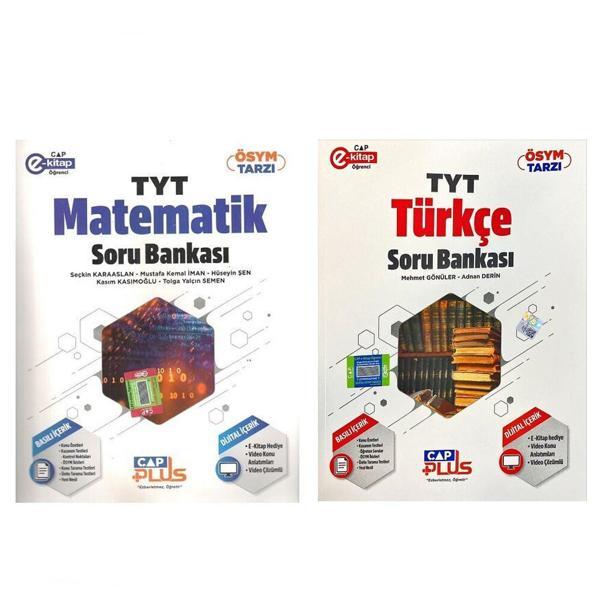 Çap Yayınları TYT Matematik ve Türkçe Soru Bankası - Çap Yayınları - Image 1