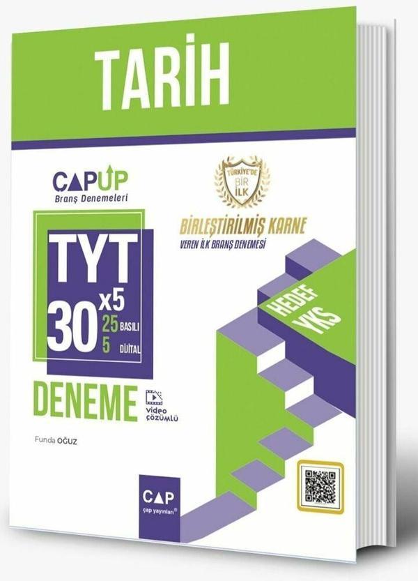 Çap Yayınları TYT Tarih 30 x 5 Up Deneme - Çap Yayınları - Image 1