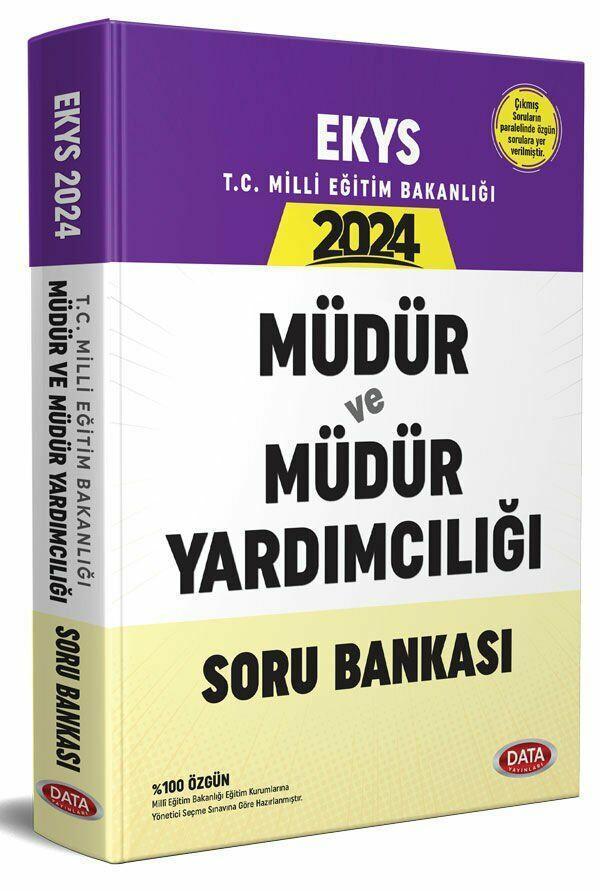 Data Yayınları 2024 EKYS Müdür ve Müdür Yardımcısı Soru Bankası - Data Yayınları - Image 1