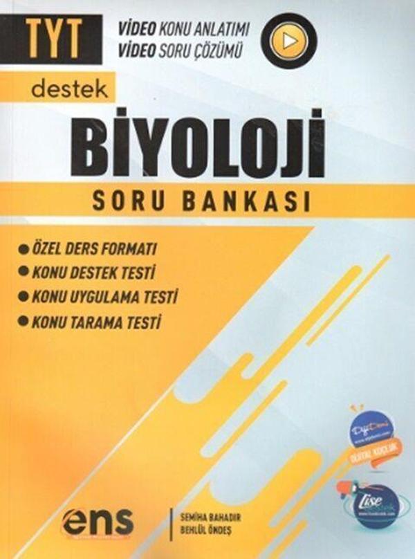 ENS Yayıncılık TYT Biyoloji Destek Soru Bankası - Ens Yayıncılık - Image 1
