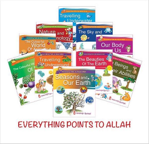Her Şey Allah'ı Anlatıyor İngilizce - 10 Kitap Set - Timaş Yayınları - Image 1