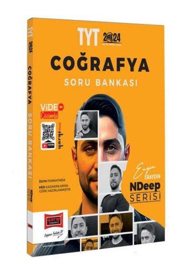 2024 TYT Coğrafya NDeep Serisi Soru Bankası - Yargı Yayınları - Image 1