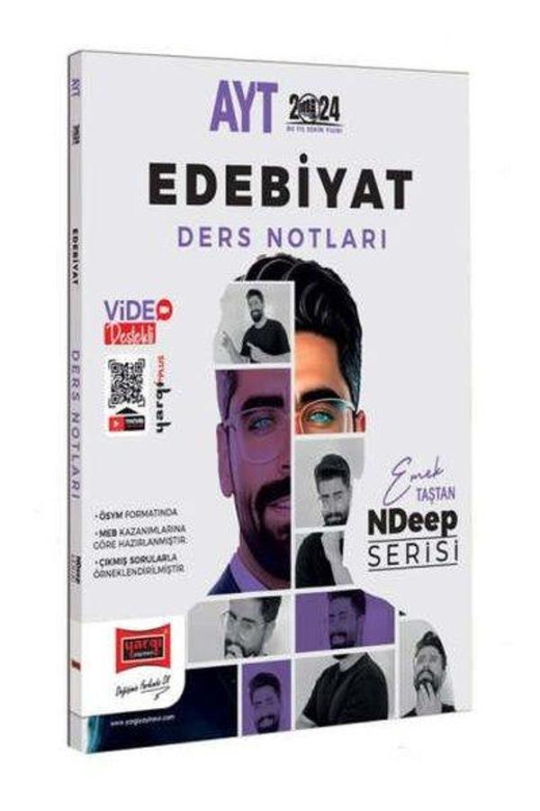 2024 AYT Türk Dili ve Edebiyatı NDeep Serisi Ders Notları - Yargı Yayınları - Image 1