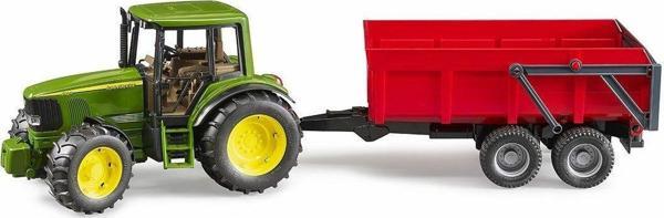 Bruder BR02057 John Deere 6920 Traktör + Kırmızı Römork - Image 1