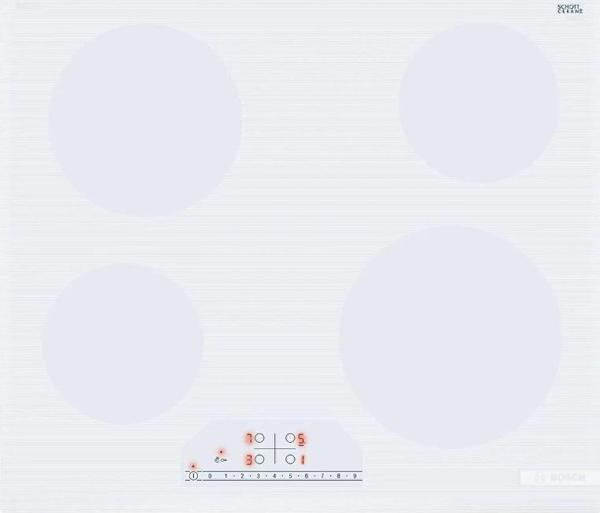 Bosch Pke612Fa2E Elektrikli Beyaz Ocak - Image 1