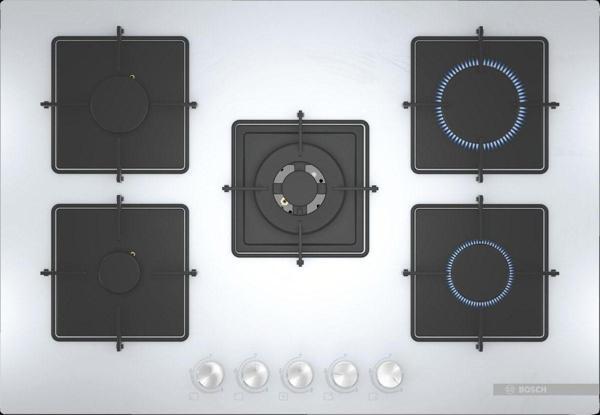 Bosch Pnq7B2O12O 75 Cm Siyah Ankastre Cam Ocak - Image 1