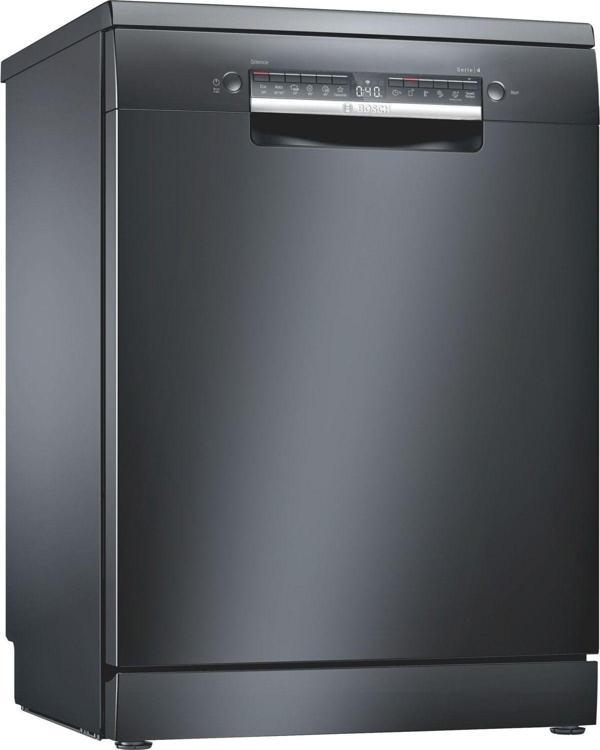 Bosch SMS4IKC62T 6 Programlı Siyah Inox Bulaşık Makinesi - Image 1