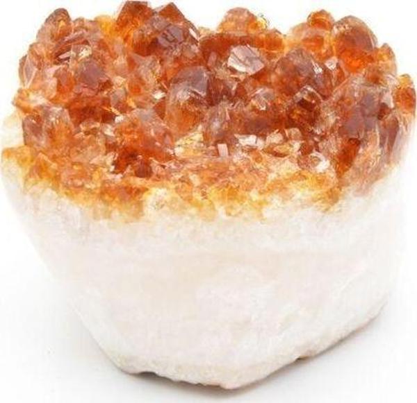 Hakiki Doğal Brezilya Sitrin Taşı Kaya Parçası 111 Gram - Image 1